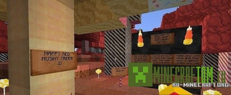 Карта CandyLand Adventure Parkour (Приключения в стране сладостей)