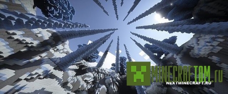 Карта Frozen in Minecraft (Замерзший)