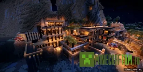 Luxurious Cove House карта для Майнкрафт (Роскошный домик в бухте) Luxurious Cove House карта для Майнкрафт (Роскошный домик в бухте)