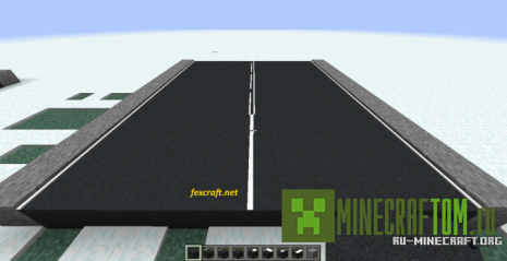 Asphalt Extension мод (Удлинение асфальта) версии 1.8.1 Майнкрафт Asphalt Extension мод (Удлинение асфальта) версии 1.8.1 Майнкрафт