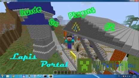 Плагин LapisPortal версии 1.5.2 Майнкрафт Плагин LapisPortal версии 1.5.2 Майнкрафт