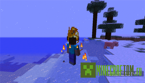 Плагин Fire Rod (Огненный жезл) версии 1.6.4 Майнкрафт