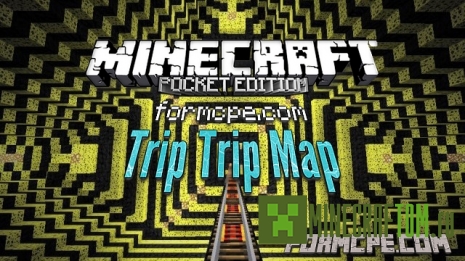 Карта Trip trip (Дорога, дорога) версий 0.14.х, 0.15.0 Minecraft PE