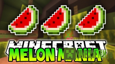 Карта Melon Mania (Арбузомания) Майнкрафт