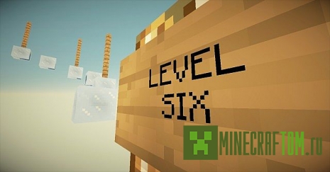 Карта Spiral Parkour (Паркур по спирали) игры Майнкрафт Карта Spiral Parkour (Паркур по спирали) игры Майнкрафт