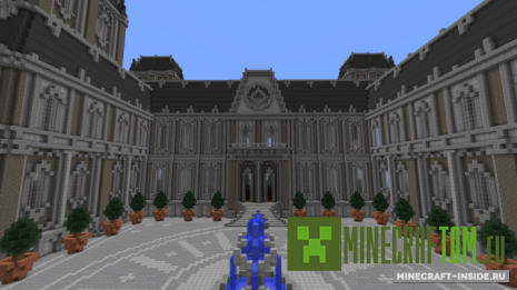 Карта Chateau Soulagement (Шато Soulagement) игры Майнкрафт