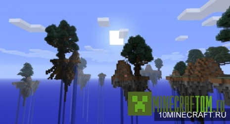 Карта Parkour Paradise Sky Islands (Паркур на небесных островах) Карта Parkour Paradise Sky Islands (Паркур на небесных островах)