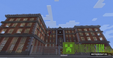 Карта School (Школа) игры Майнкрафт