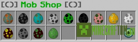 Плагин MobShop (Магазин мобов) версии 1.8 игры Майнкрафт