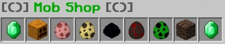 Плагин MobShop (Магазин мобов) версии 1.8 игры Майнкрафт