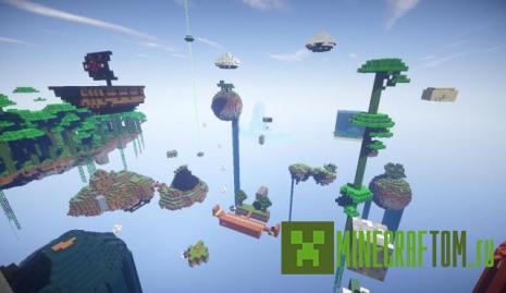 Карта Sky Elements (Небесные элементы) Minecraft