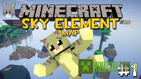 Карта Sky Elements (Небесные элементы) Minecraft