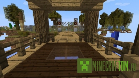 Карта Park of Nowhere (Парк никуда) игры Майнкрафт