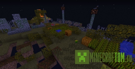 Карта Park of Nowhere (Парк никуда) игры Майнкрафт