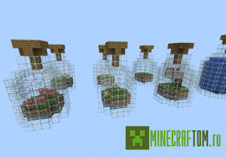 Карта World in a Jar PE (Мир в бутылке) портативной версии Майнкрафт Карта World in a Jar PE (Мир в бутылке) портативной версии Майнкрафт