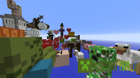 Карта Meet the Mobs (Встречайте мобов) для Minecraft