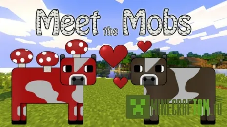 Карта Meet the Mobs (Встречайте мобов) для Minecraft