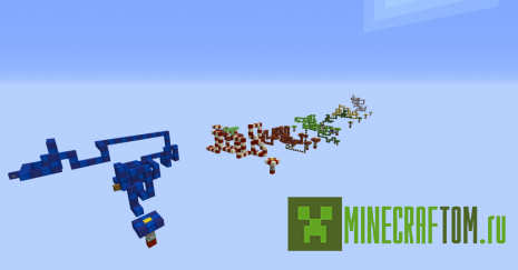 Карта Snake Parkour (Паркур на змее) для игры Майнкрафт Карта Snake Parkour (Паркур на змее) для игры Майнкрафт