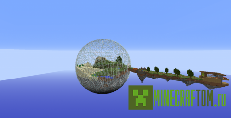 Карта The Dome Parkour (Купол Паркура) игры Майнкрафт