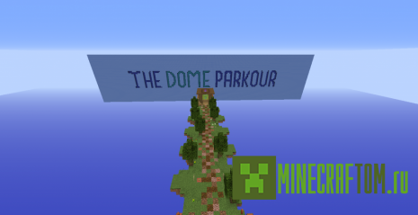 Карта The Dome Parkour (Купол Паркура) игры Майнкрафт