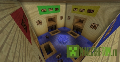 Карта Cow Cathing Minigame (Мини игра Ловля коровы) Майнкрафт