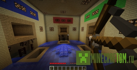 Карта Cow Cathing Minigame (Мини игра Ловля коровы) Майнкрафт