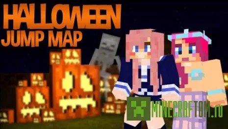 Карта Halloween Candy (Конфеты Хеллоуина) Майнкрафт
