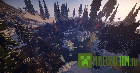 Карта Vinterns Port (Порт Винтенерс) для Майнкрафт