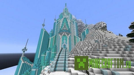 Карта Elsa’s Ice Castle – Frozen (Снежный замок Эльзы - Замерзший)