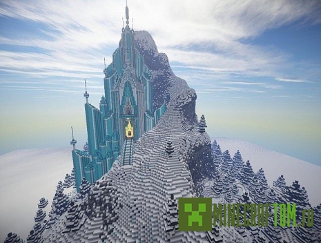 Карта Elsa’s Ice Castle – Frozen (Снежный замок Эльзы - Замерзший)