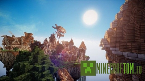 Карта Aerya (Арея) игры Майнкрафт