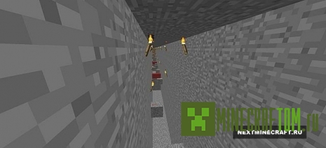 Карта Insanity Parkour (Безумный паркур) игры Minecraft