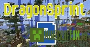 Карта DragonSprint 2 (Дракон спринт 2) для игры Майнкрафт Карта DragonSprint 2 (Дракон спринт 2) для игры Майнкрафт