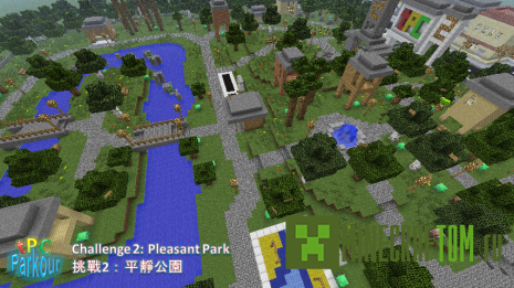 Карта tPC Parkour (Паркур tPC) игры Майнкрафт Карта tPC Parkour (Паркур tPC) игры Майнкрафт