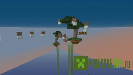 Карта Sky Park (Небесный парк) игры Майнкрафт