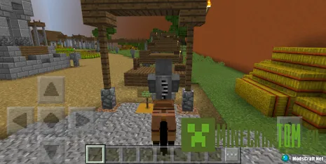 Карта Parkour Horse (Паркур на конях) игры Майнкрафт