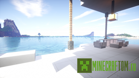 Карта Modern Beach House (Современный пляжный домик) Майнкрафт Карта Modern Beach House (Современный пляжный домик) Майнкрафт