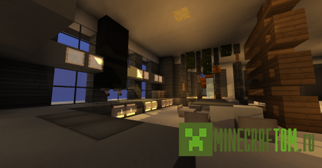 Карта Modern Mountain House (Современный домик в горах)