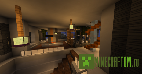 Карта Modern Mountain House (Современный домик в горах)