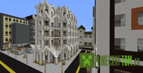 Карта Lormierville игры Minecraft