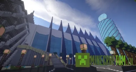 Карта Varenburg Stadium (Стадион Варенбург) игры Майнкрафт