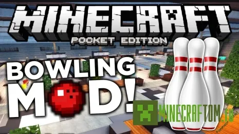 Мод Bowling (Боулинг) версии 0.14.0 игры Майнкрафт Мод Bowling (Боулинг) версии 0.14.0 игры Майнкрафт