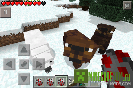 Мод Polar Bears (Полярные медведи) версии 0.14.1 Minecraft PE Мод Polar Bears (Полярные медведи) версии 0.14.1 Minecraft PE