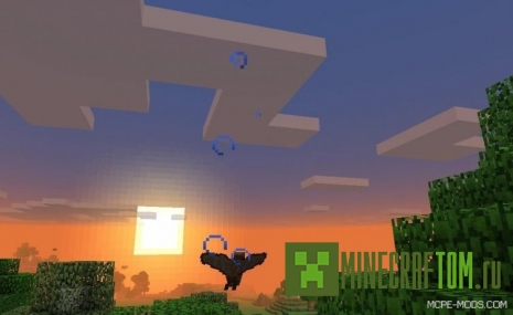 Мод Bat Simulator (Симулятор летучей мыши) версий 0.14.х Minecraft PE Мод Bat Simulator (Симулятор летучей мыши) версий 0.14.х Minecraft PE