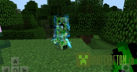 Мод Charged Creeper (Заряженный крипер) версии 0.12.1 Мод Charged Creeper (Заряженный крипер) версии 0.12.1