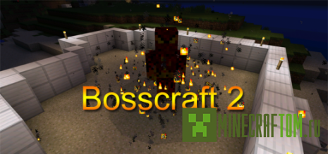 Мод Bosscraft 2 (Боссы 2) версии 0.11.1 Minecraft PE Мод Bosscraft 2 (Боссы 2) версии 0.11.1 Minecraft PE