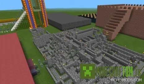 Карта Mega Maze (Гигантский лабиринт) версии 0.14.х Майнкрафт ПЕ Карта Mega Maze (Гигантский лабиринт) версии 0.14.х Майнкрафт ПЕ