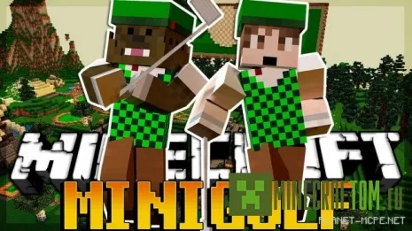 Карта Mini golf 2 (Мини гольф 2) версий 0.14.х Майнкрафт Карта Mini golf 2 (Мини гольф 2) версий 0.14.х Майнкрафт