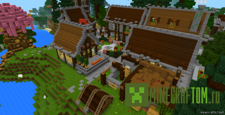 Карта Fantasy Town (Фантастический город) 0.14.х, 0.15.х Карта Fantasy Town (Фантастический город) 0.14.х, 0.15.х