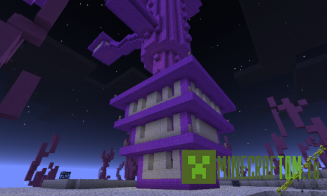 Карта The End City (Край города) 0.14.х MCPE Карта The End City (Край города) 0.14.х MCPE